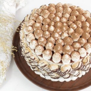 Pastel de tiramisú