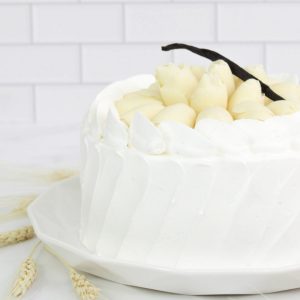 Pastel de vainilla